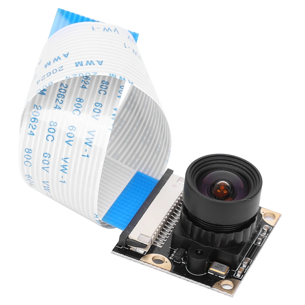 Camera Module for Raspberry Pi 4 3b5 Million Night View 100° Adjustable Focal Length