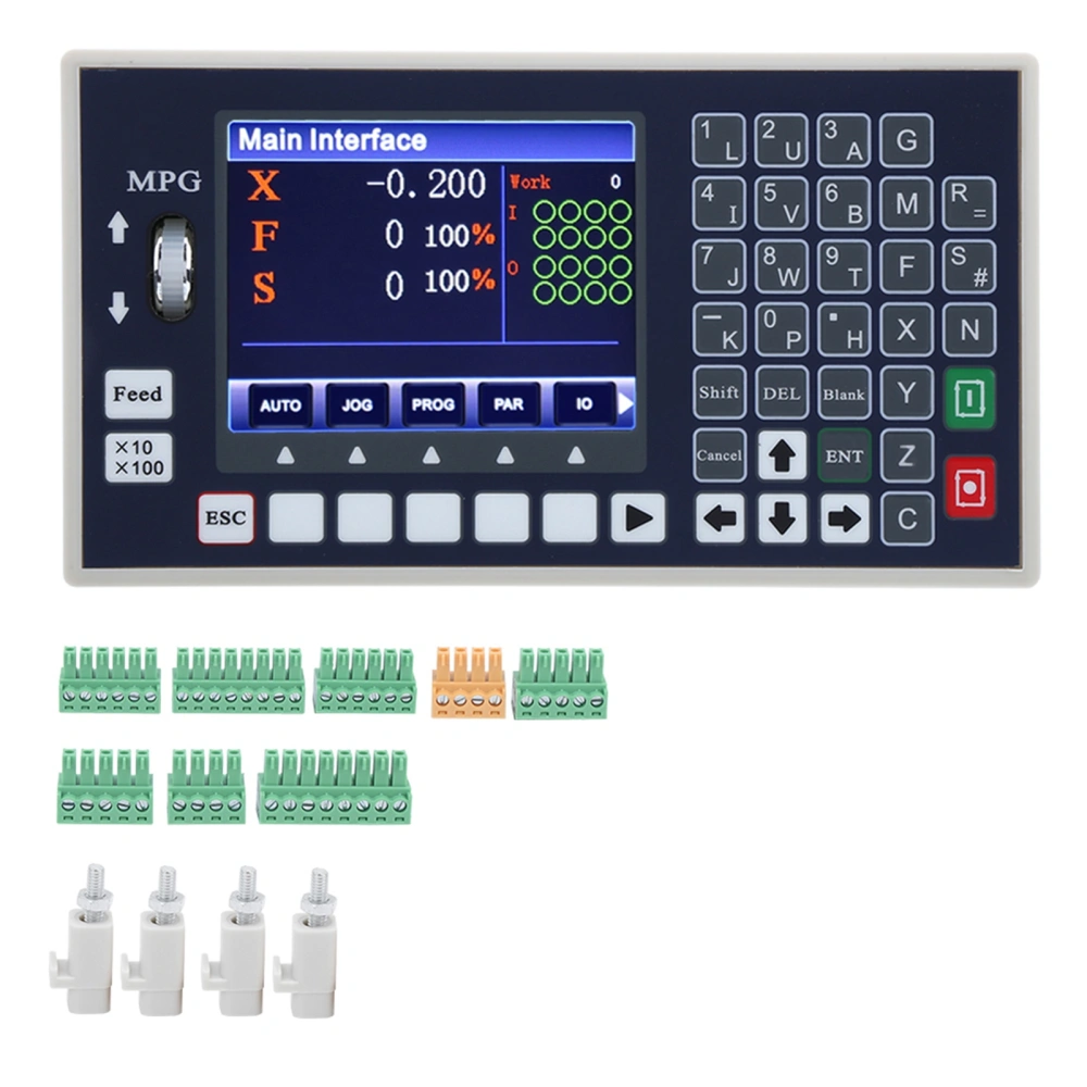 Servo Stepper Motor Controller Programmable Motion CNC System 4‑Axis Pulse Output WS55H‑3