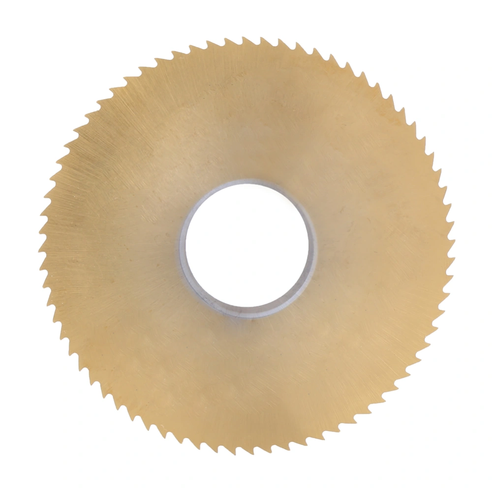 Saw Blade Cutting Grinding Disc TiCoated HSS Milling Cutter 75 x 0.8 x 22mm 72 Teeth