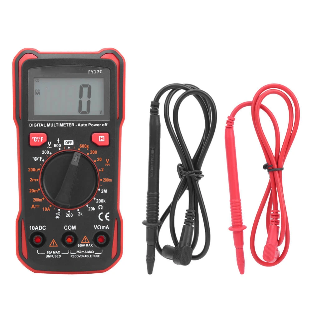 FY17C Digital Multimeter Portable AC DC Voltage Measurement DC Current Testing Tool