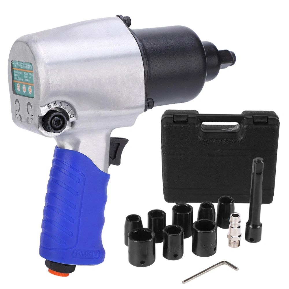 KP‑509 1/2inch Air Impact Wrench Pneumatic Impact Wrench Auto Repair ToolsEU Thread