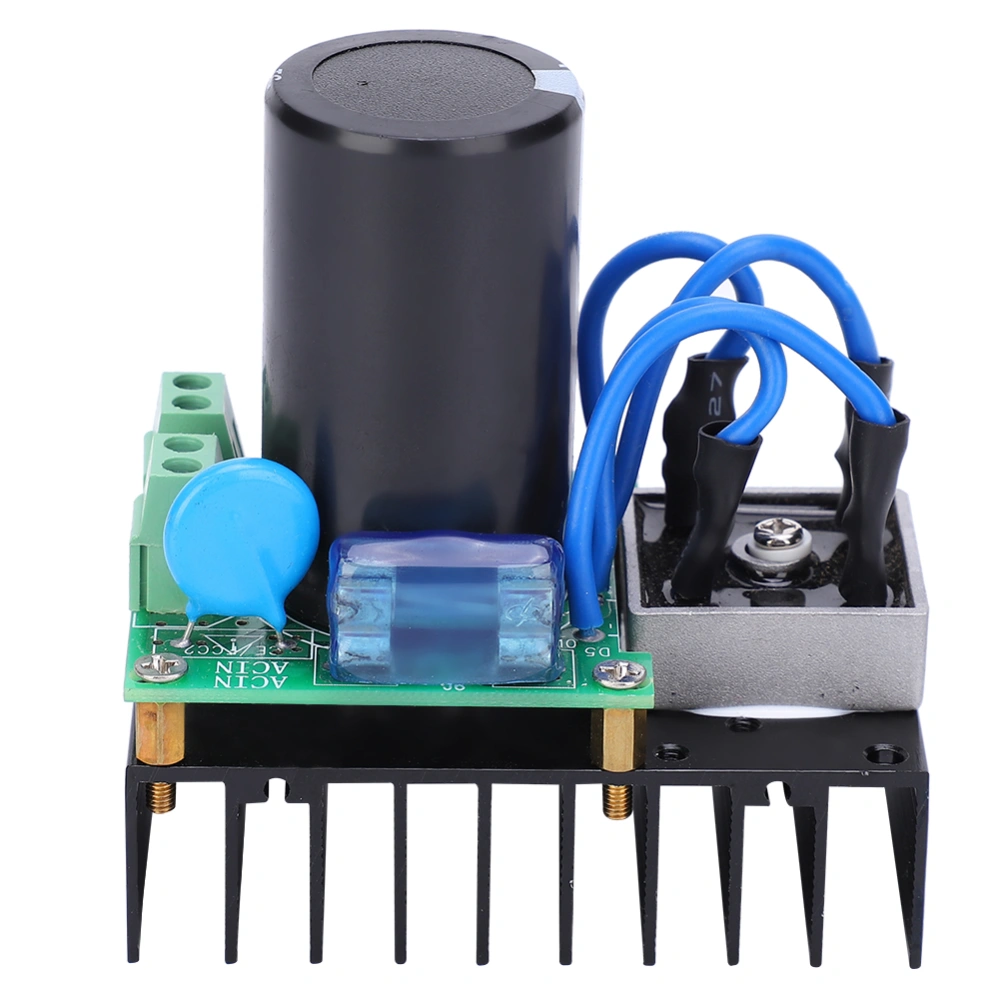 Rectifier Module Board 470UFCapacitor Input 0‑220VAC Output 0‑311VDC Multiple Protection