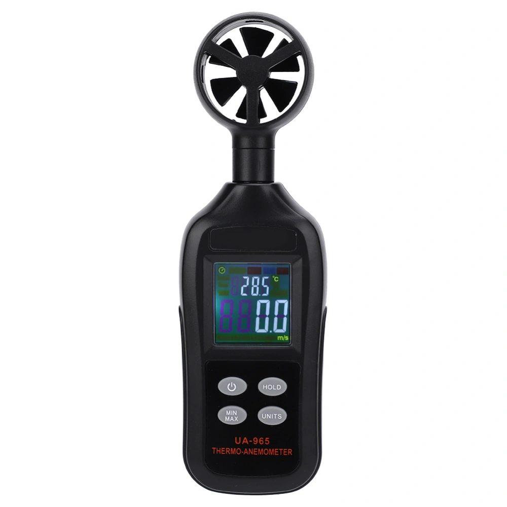 UA965 High Accuracy Mini Digital Anemometer Hand&#8209;Held Wind Speed Meter Measuring Tools