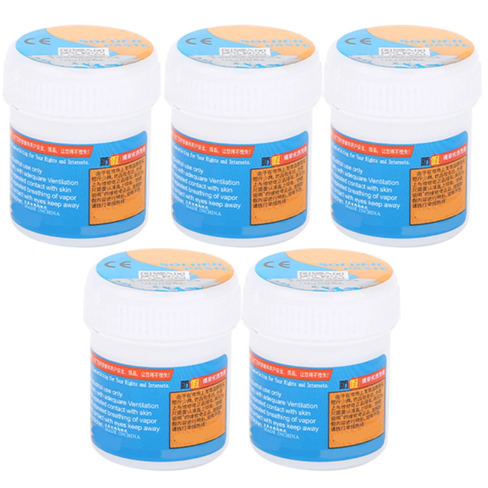 5Pcs Solder Paste Flux Welding Flux XG‑50 Tin BGA SMT Reballing 20‑38um Sn63 IPX3