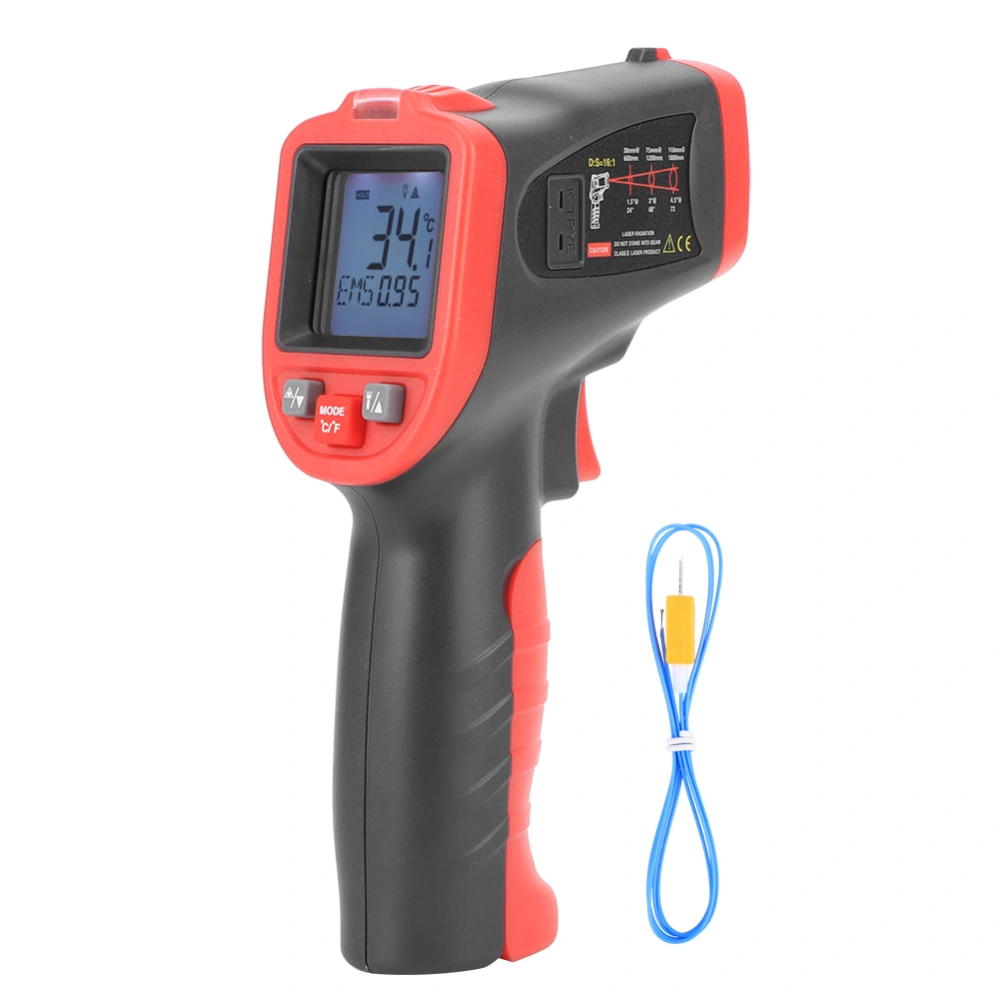 HandHeld Portable LCD Digital NonContact Infrared Thermometer Temperature Meter 50℃1050℃