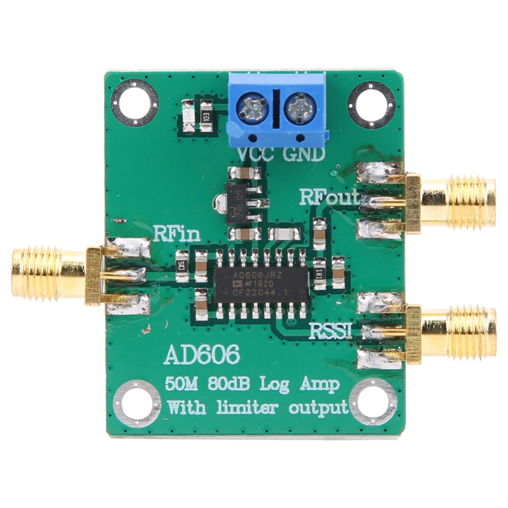 AD606 Module Logarithmic Detector 80dB Demodulation Log Amplifier Board