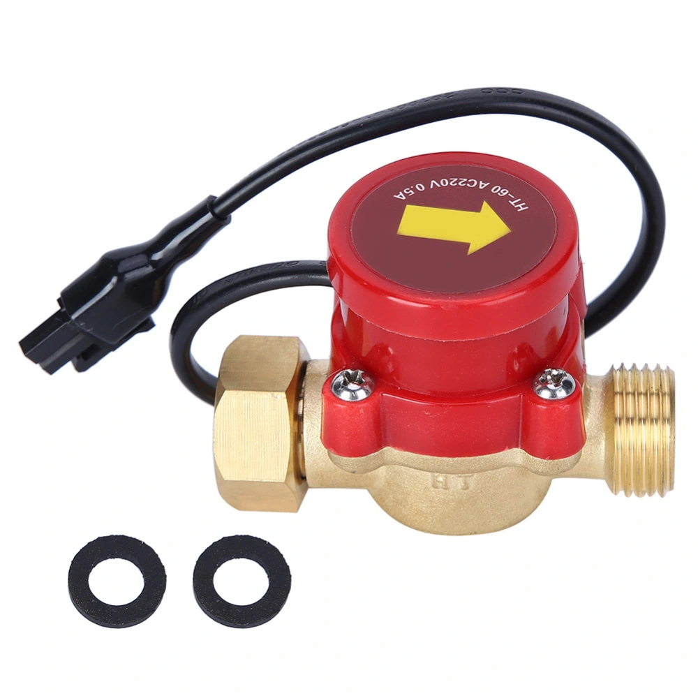 Water Pump Flow Sensor Pressure Automatic Control Switch HT‑60 4‑4 60W G1/2in