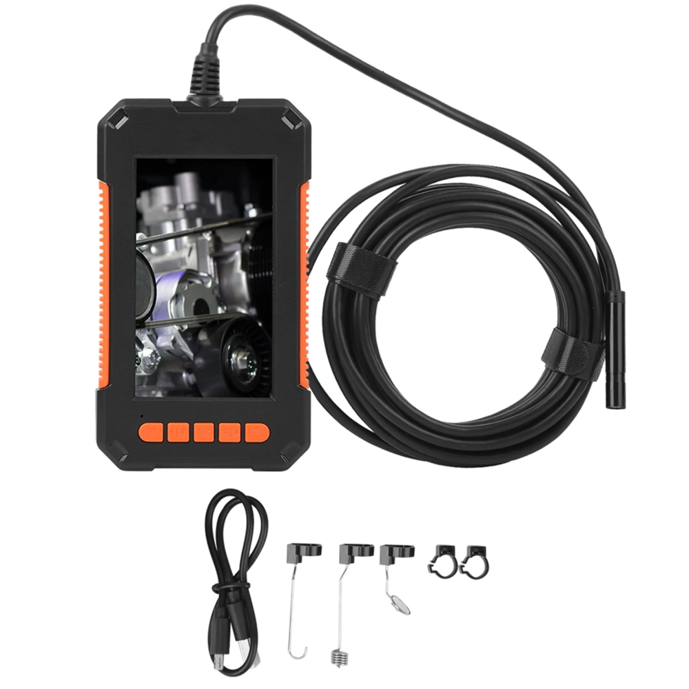 P40 8mm Endoscope 1920 X 1080P IP67 Waterproof 4.3inch Color Display Screen Handheld Endoscope