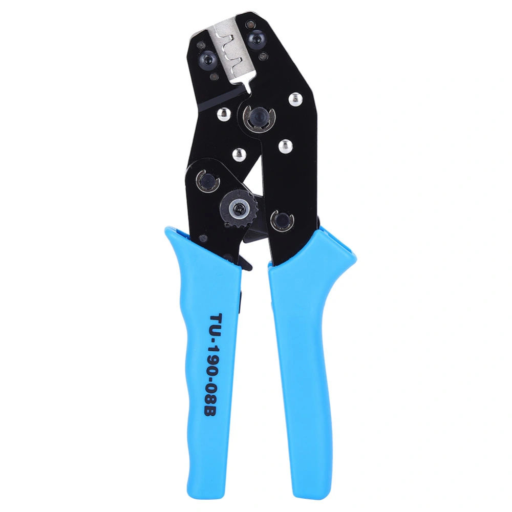 Crimping Tool HighEnd Terminal Ratchet Pliers PVC Steel Manual Cutting Tapping Tool(TU&#8209;190&#8209;08B )