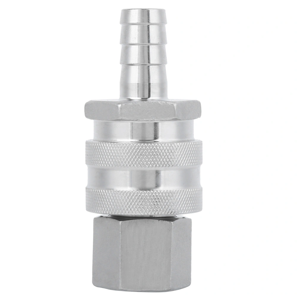 Quick Disconnect Equipment Connector Female Thread 1/2&#8209;Inch NPt1/2&#8209;Inch&#8209;Barb for Beer Pump