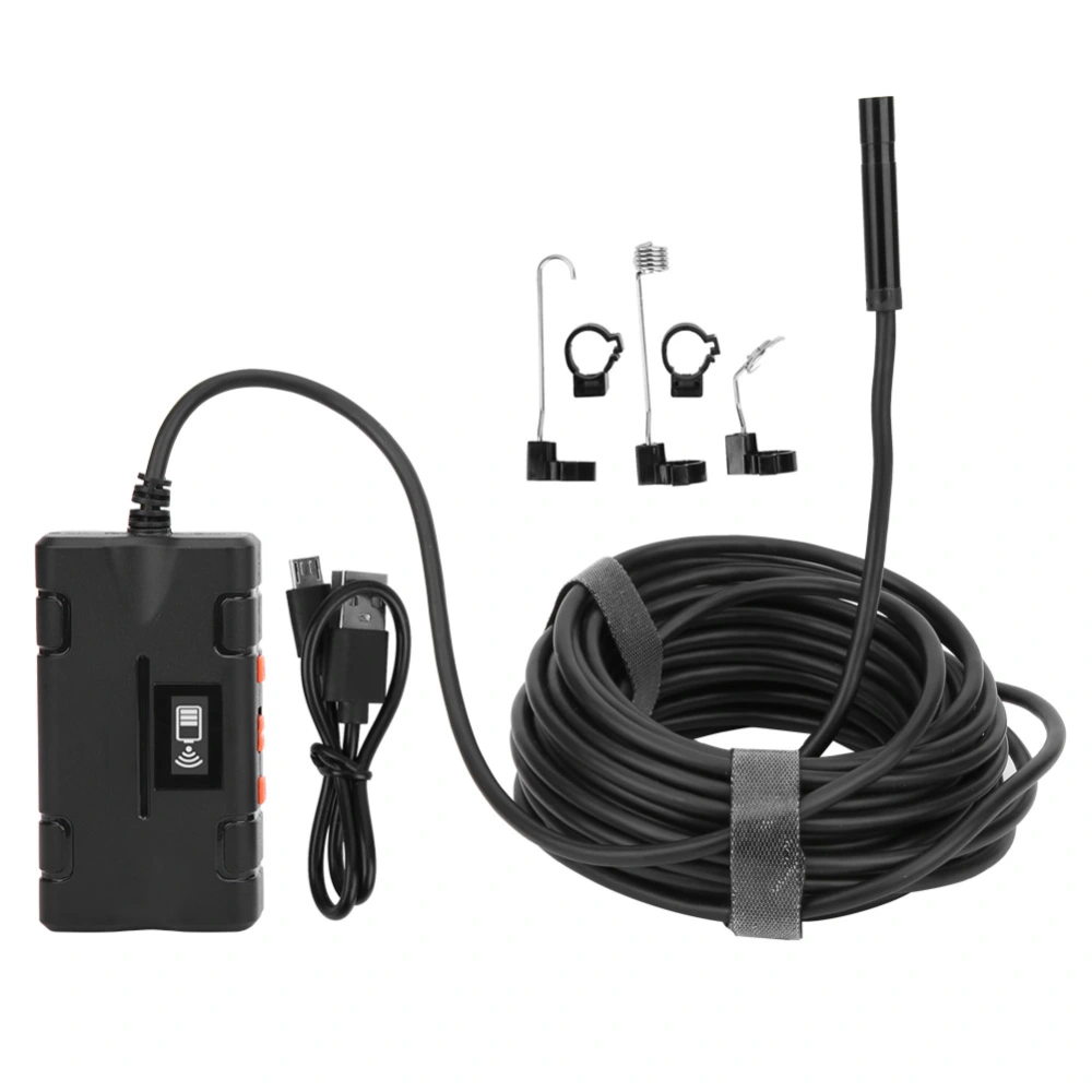 F270 8MM Lens 8LED Portable Wifi Endoscope 2.0MP 1080P Borescope Industrial Instruments10M