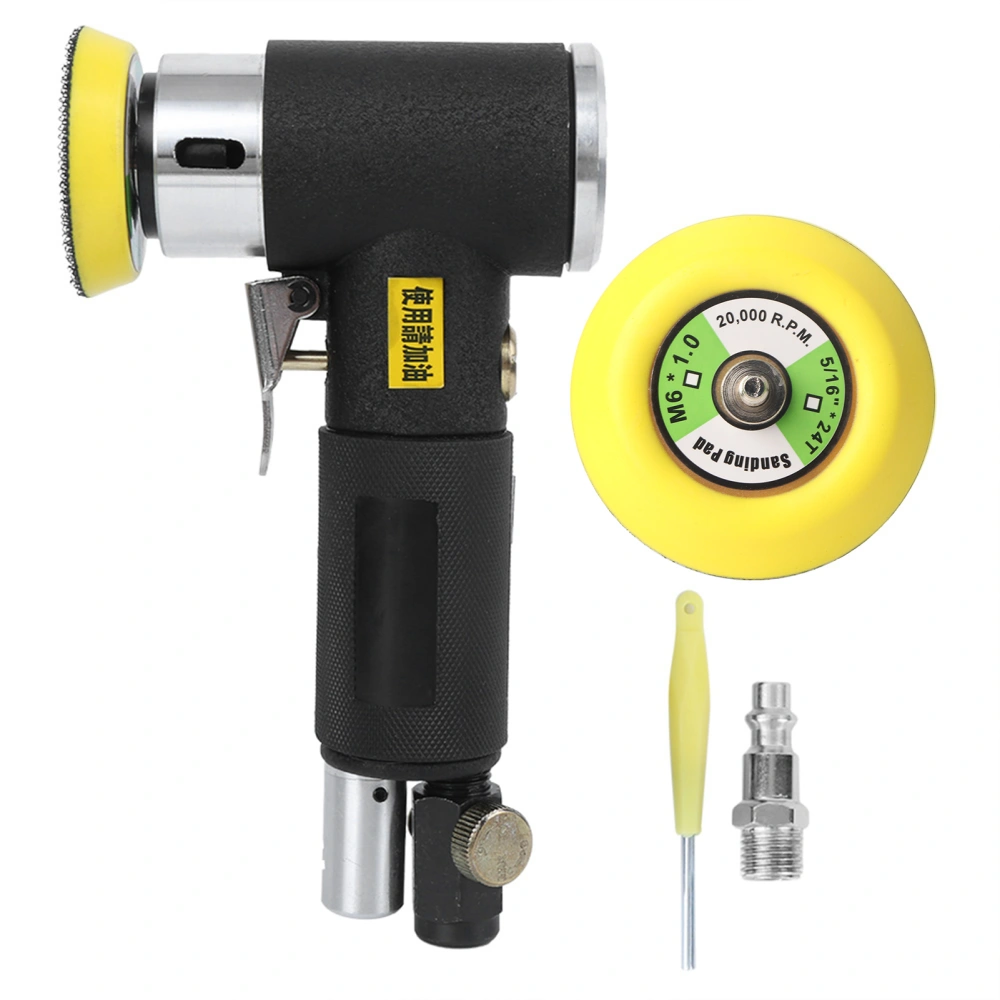 Pneumatic Polisher Small Diameter Grinding Disc Eccentric 2 Inch / 3Inch ( Type Interface)