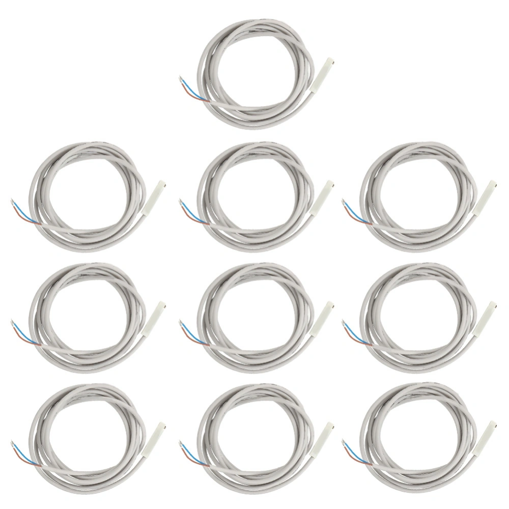 10PCs Magnetic Switch Proximity Sensor Corrosion Wear Resistance PVC for TWQ / SDA Cylinder