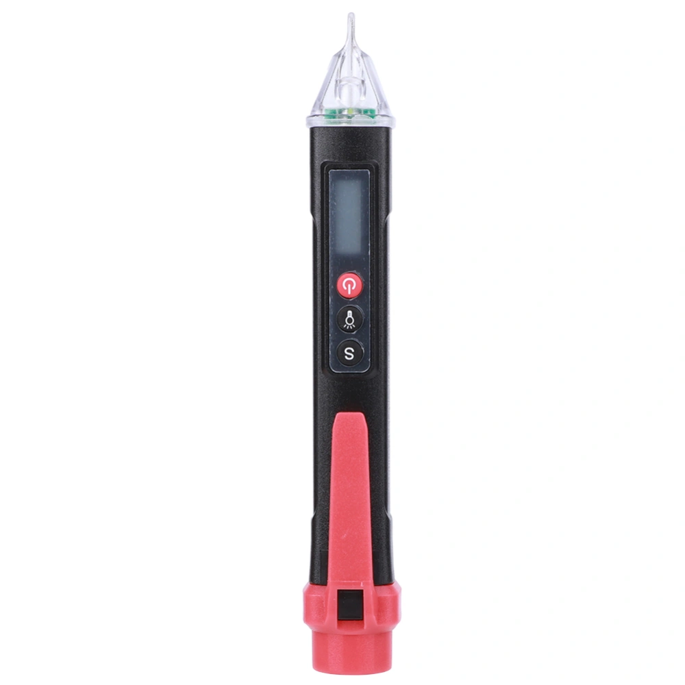 Digital NonContact Current Voltage Detector Test Pen Measuring Instrument AC121000V(Black Red )