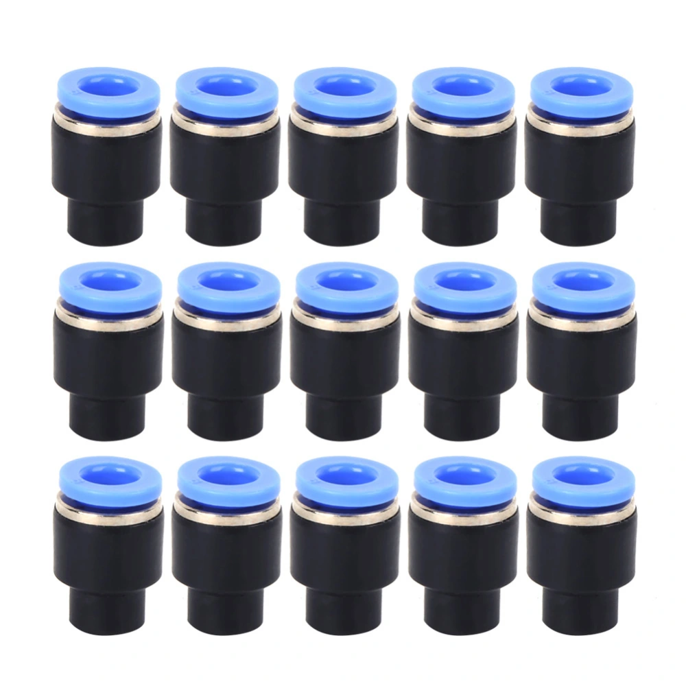 50PCs Pipe Plug Pneumatic Cap Plastic Brass Quick Insert PPF Oval Release Ring Hotel Use