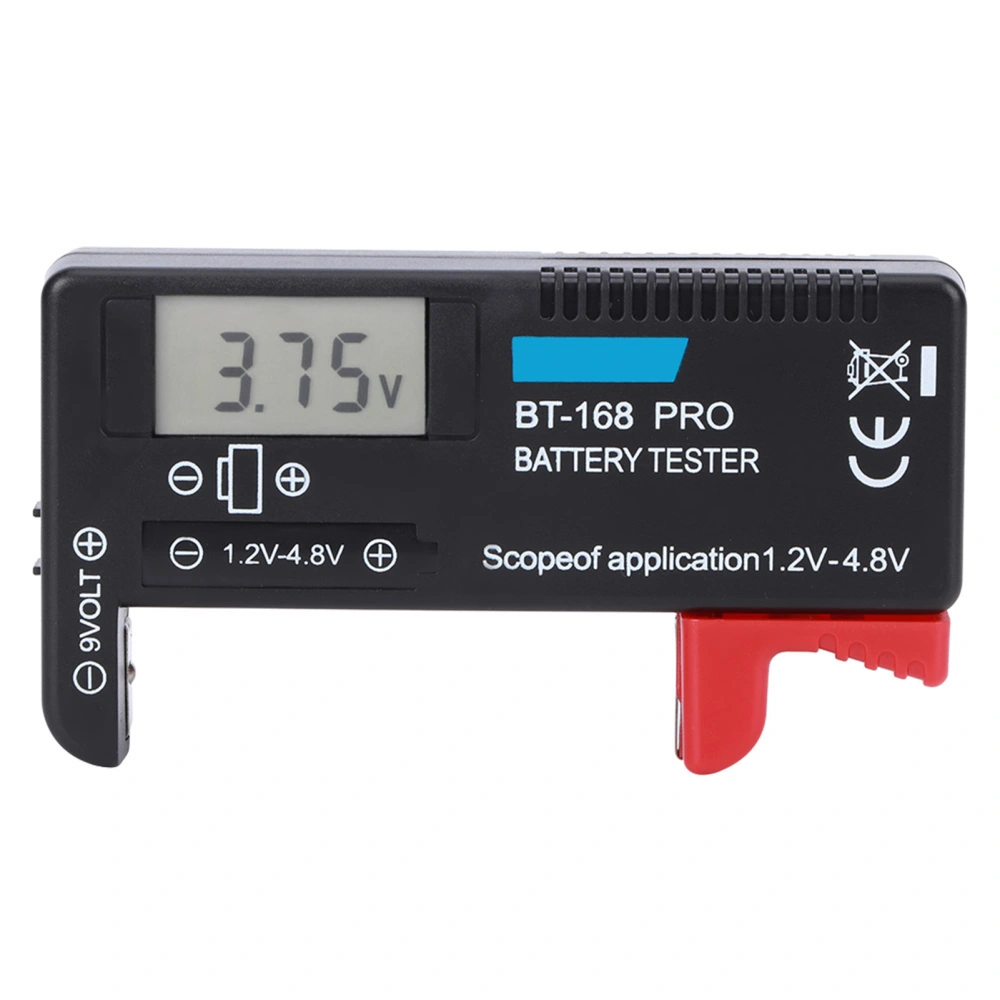 BT‑168PRO Digital LCD Battery Tester 1.2V‑4.8V Battery Checker for Small Batteries Button Cell