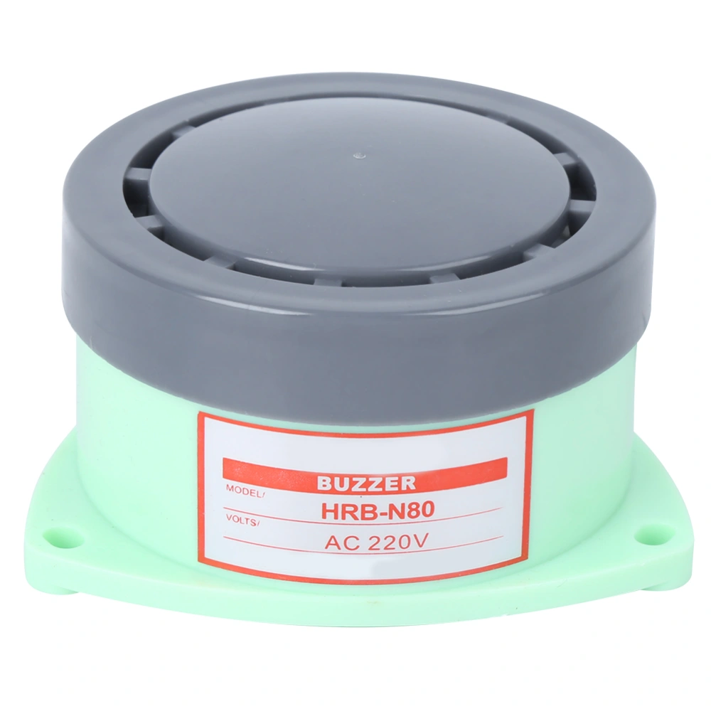 HRBN80 Buzzer Beeper Alarm Electromagnetic Active Continuous Industrial Use AC220V 50HZ 80db