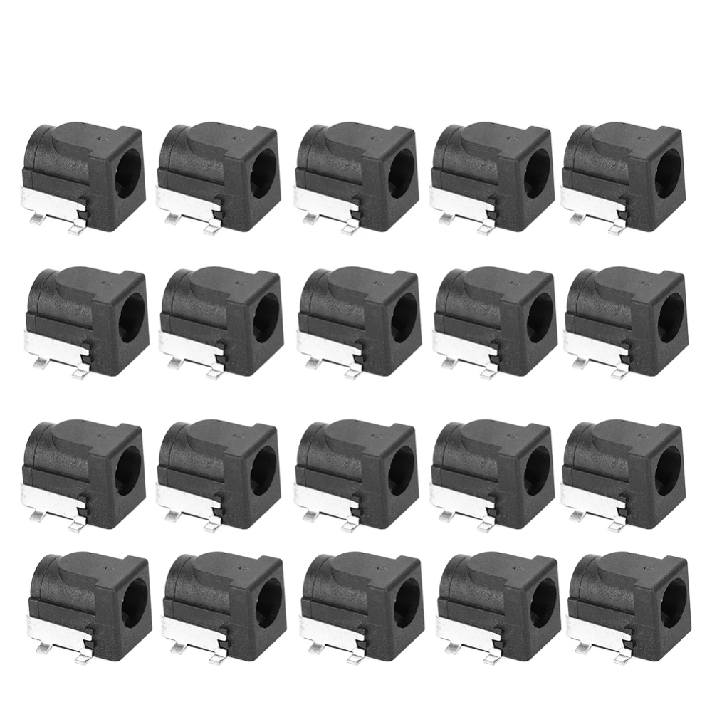 20Pcs DC Power Socket Environmental Protection High Temperature Resistance DC050 5.5 x 2.1