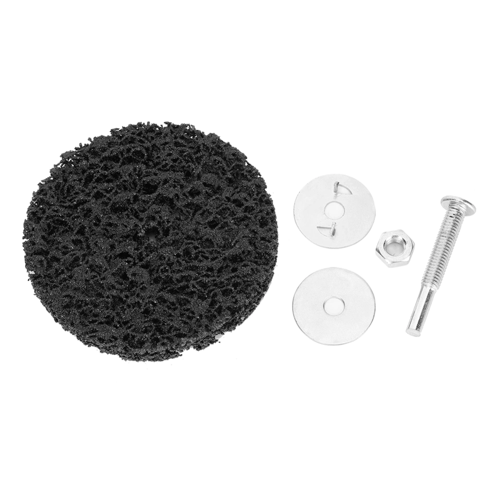 Polishing Disc Black Diamond 100 x 6mm with Handle Power Tool Accessories Water Resistance