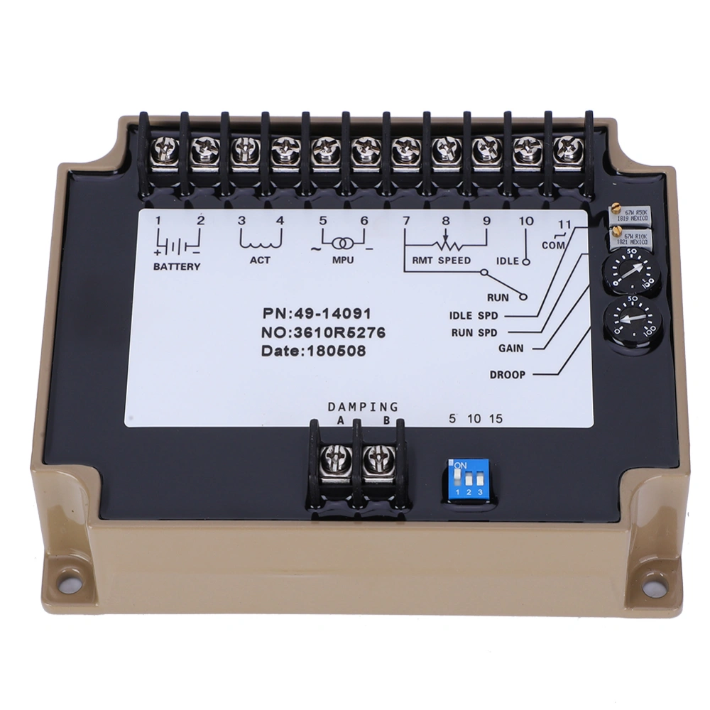 Mechanical Speed ​​Control Board Controller 4914091 Electronic Governor for Diesel Engine