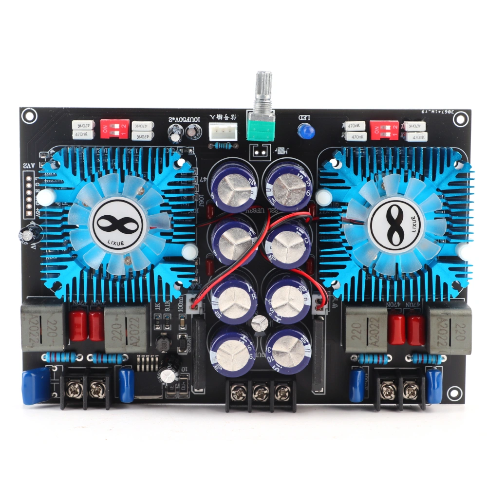 Digital Power Amplifier Board Superpower Dual Core Audio Subwoofer Biult in Fan TDA8954TH