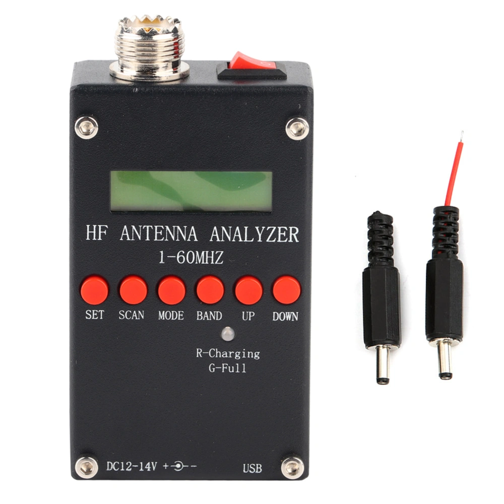 Antenna Analyzer Radio Accessory Mini60 1‑60MHz DC12‑14V for Android APP PC Software