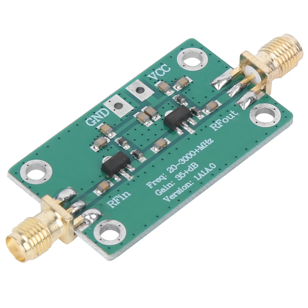 RF Amplifier Radio Module Low Noise 35dB Gain 20-3000 MHz for Bluetooth / WiFi / GPS