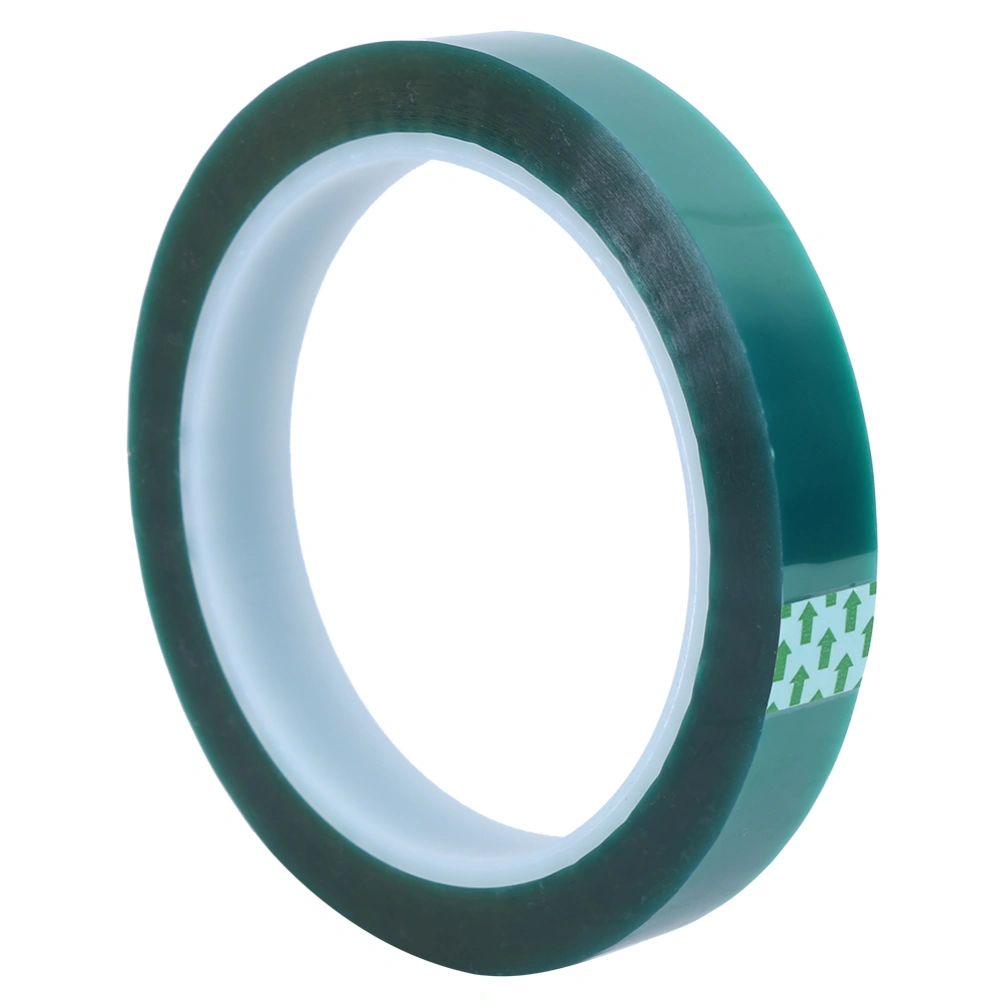 0.05mmx15mmx66m Green High Temperature Resistant Tape Environmental Protection Industrial Tape