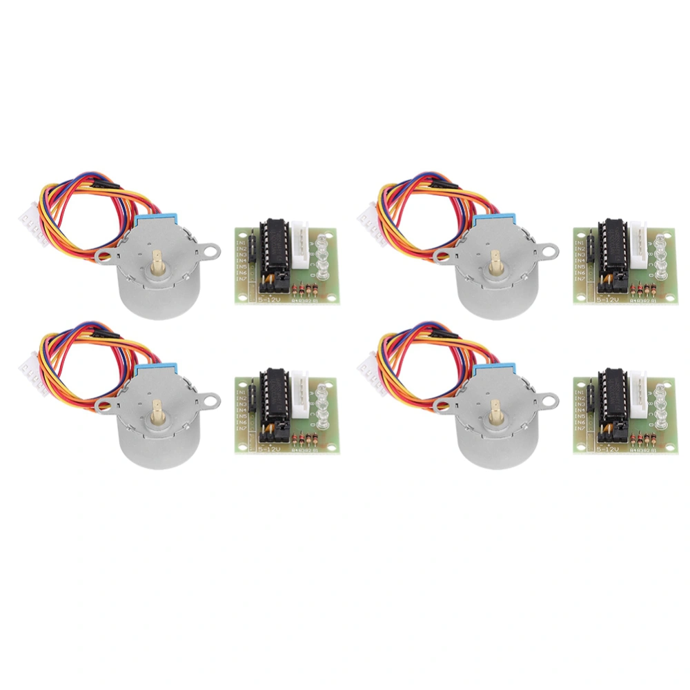 4 Set Speed Reduction Stepper Motor 4 Phase UL2003 Drive Board Test Module Electrical Parts