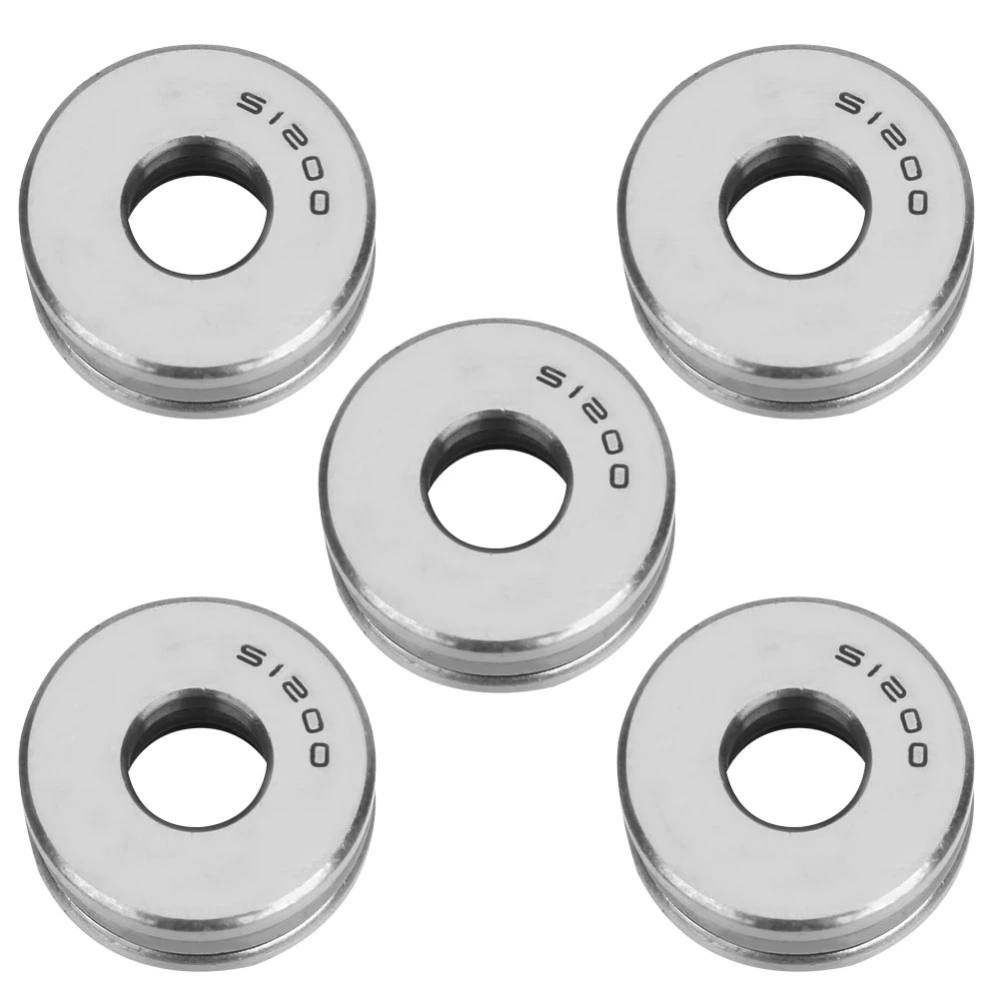 5pcs 51200 Plane Axial Ball Thrust Bearing Set Precise Practical Industrial Hardware Accessory