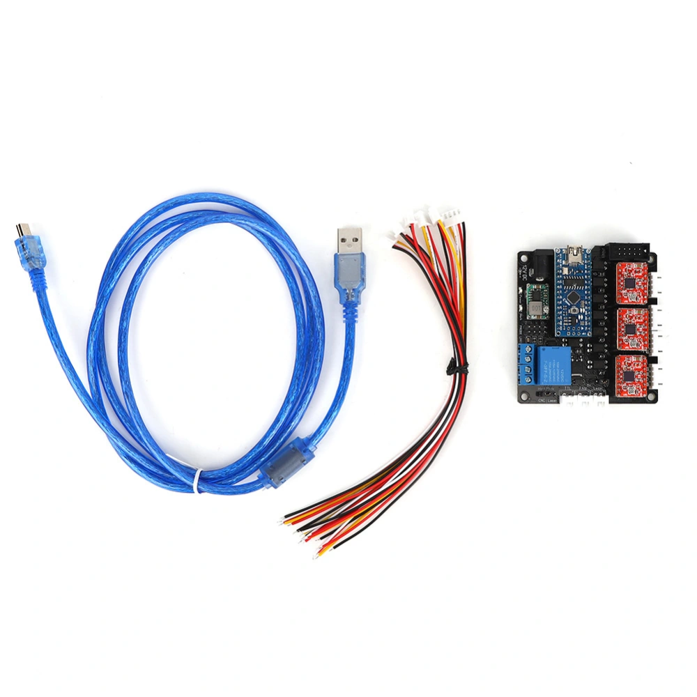 Laser Motherboard Kit 3-Axis Controller Module Electrical Accessory for CNC Engraving Machine