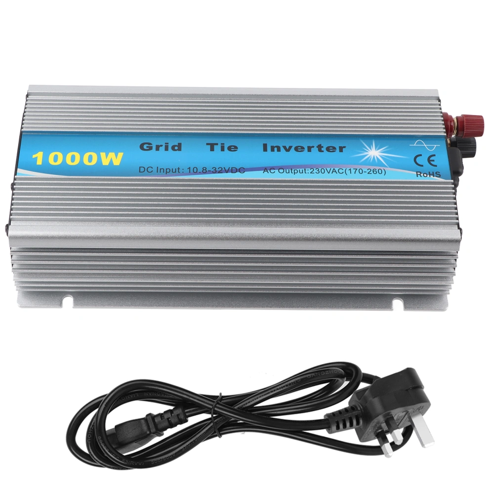 Inverter Solar Small Micro GridConnected Equipment 1000W Input 10.832V Output (Prise britannique )