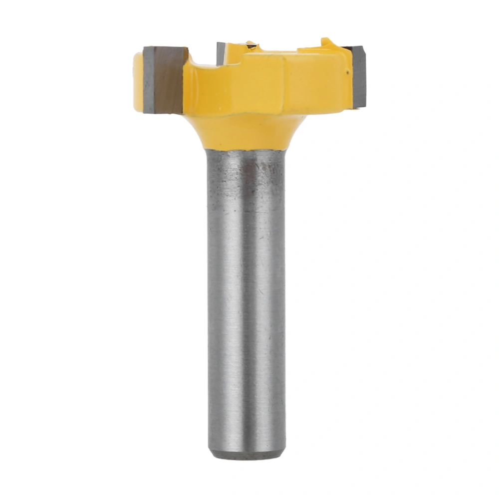 3-Blade T Slot 8mm Shank Router Bit Woodworking Milling Cutter Tool Accessories8mm Shank 8x1/4