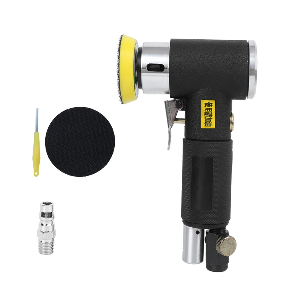 YC-2611 2in 3in Pneumatic Sander Polishing Machine 1500rpm 1/4 Inch Inlet with Connectors