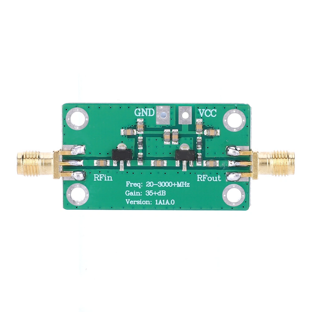 RF Amplifier Signal Module Electronic Components Low Noise 20-3000MHz 35dB Gain for Broadband