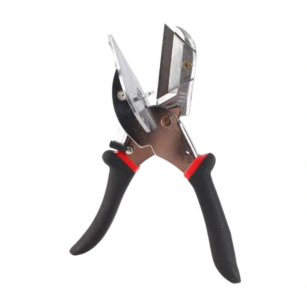 Multifunctional Angle Shear Cutter Non‑Slip Black Handle Hand Tool for Cutting Thin Wood