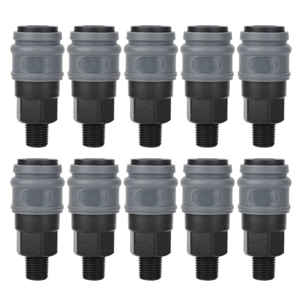 Quick Connectors Plastic Steel SM C Type Self Lock Joint Air Hose Connector Pneumatic Fittings(G3/8"（30） )