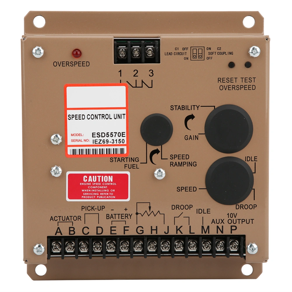 Speed Controller Regulator Governor Genset Parts Electronic ESD5570E for Generator Set