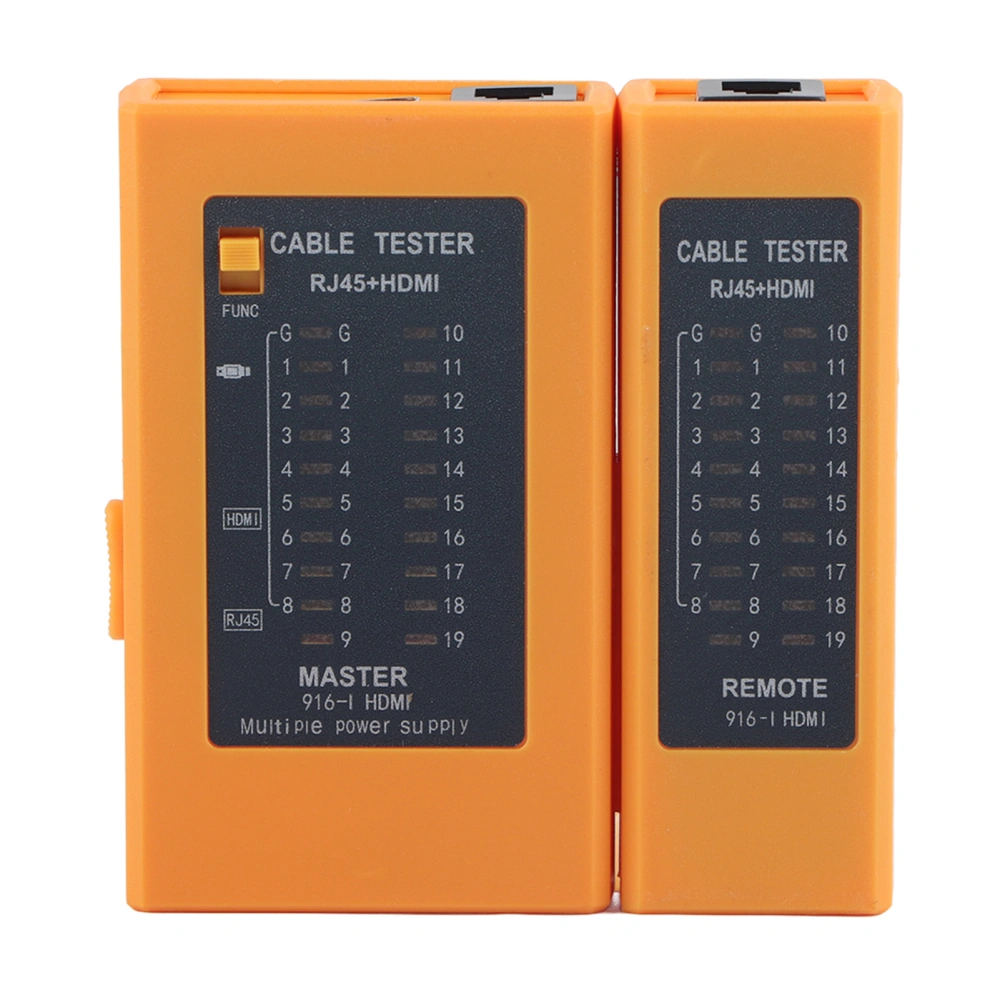 Network Cable Tester Wire Line Finder Multifunction Industrial Control Elements for RJ45+HDMI