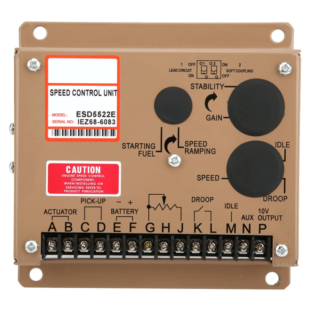 Speed Controller Regulator Governor Electronic Generator Set Accessories Industrial Parts ESD5522E