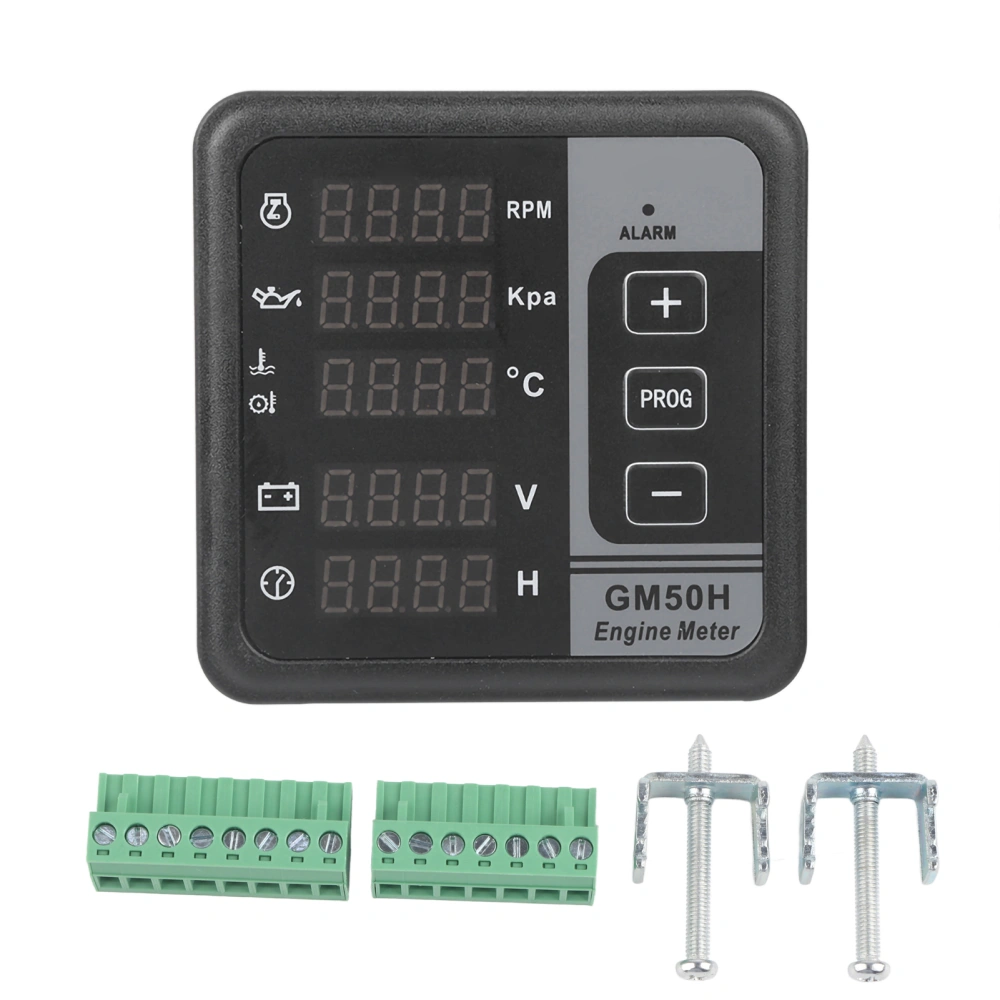 GM50H Engine Digital Display Meter Multifunctional High Accuracy Generator Accessories