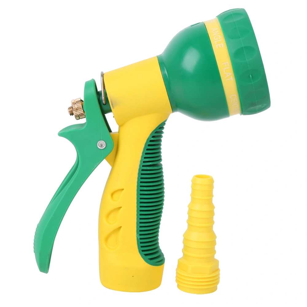 Water Hose Gun ABS Multi Functional 8 Pattern Aluminum Alloy Handle Garden Watering Tool