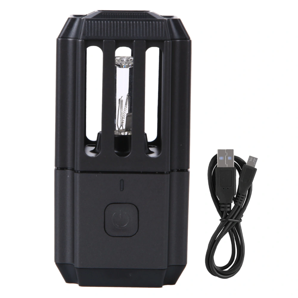 Portable UV Light Tool ABS Black Rechargeable Built In Battery 5W DC5v 2A with USB Cable