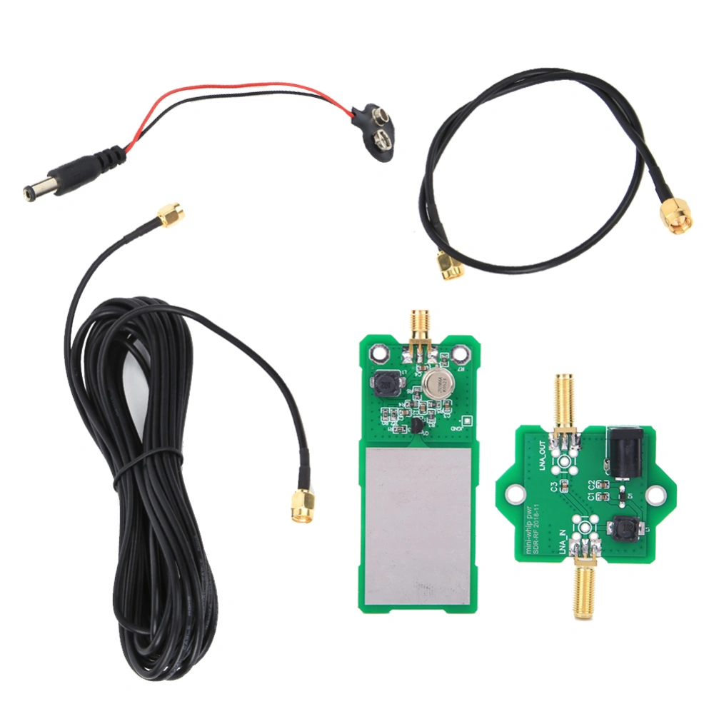 Short Wave Active Antenna SDR Receiver for Indoor Outdoor 100khz-30mhz 9V-15V with Cable