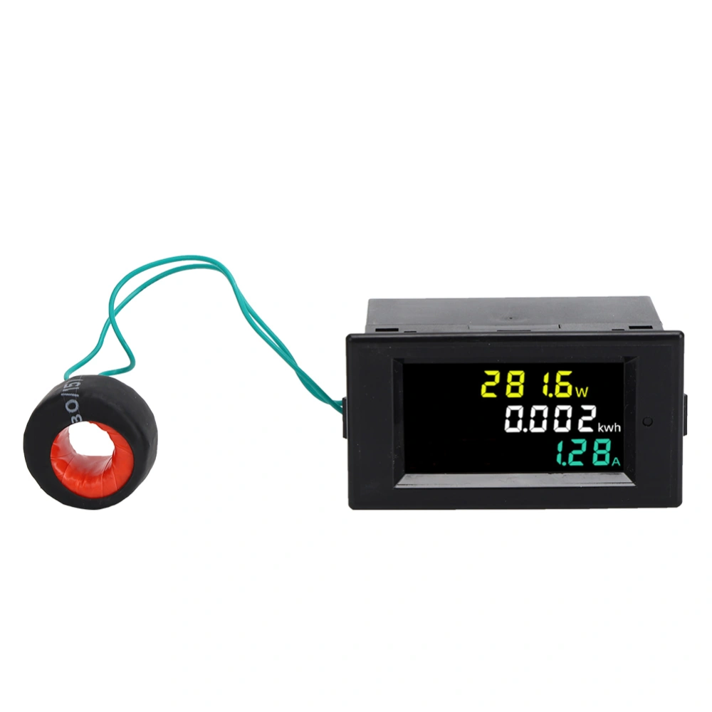 AC LED Power Monitor High Accuracy Multifunctional Digital Voltmeter Current Energy MeterAC380V