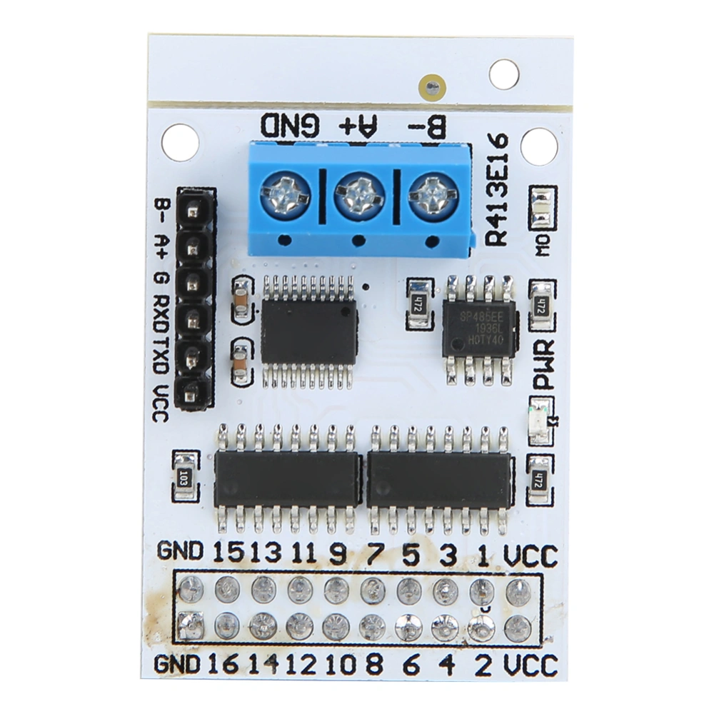 5V 16-Channel RS485 Controller Module Rtu Module IO Control Switch Board Relay BoardR413E16_A