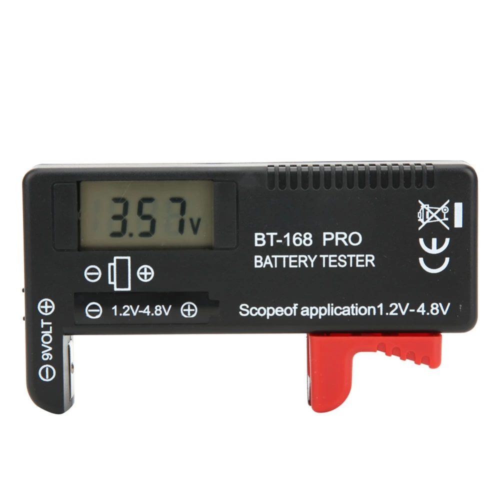 168Pro Digital Battery Capacity Tester Testing Equipment LCD Display for 1.2V‑4.8V Battery