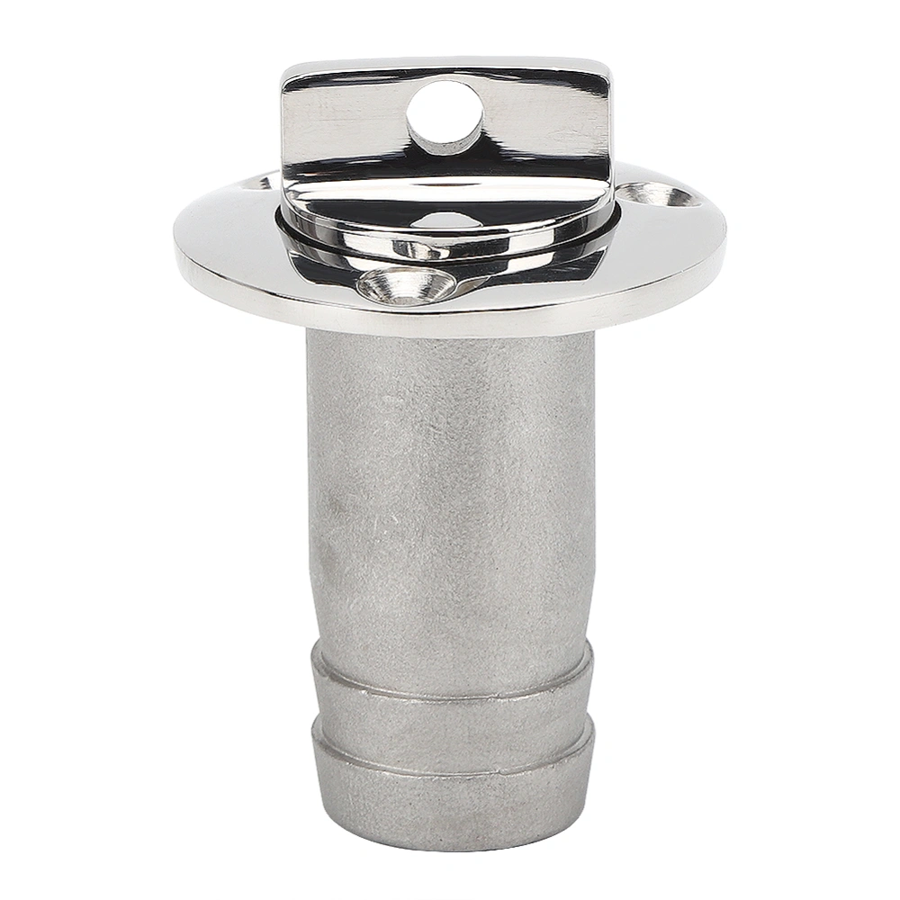 316 Stainless Steel Oval Garboard Drain Plug Vent Connector Fitting Boats Parts