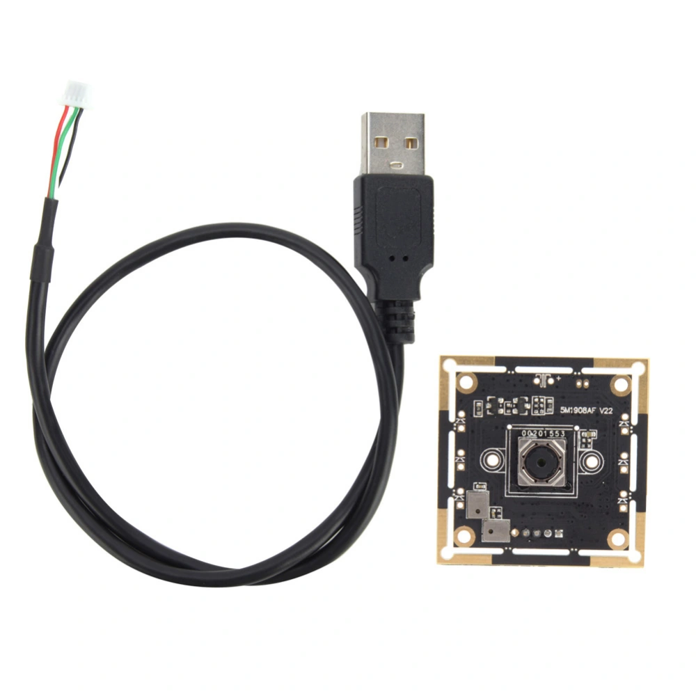 USB Camera Module Board HM5040 Chip with Autofocus Function 2592x1944 30fps 65.8°