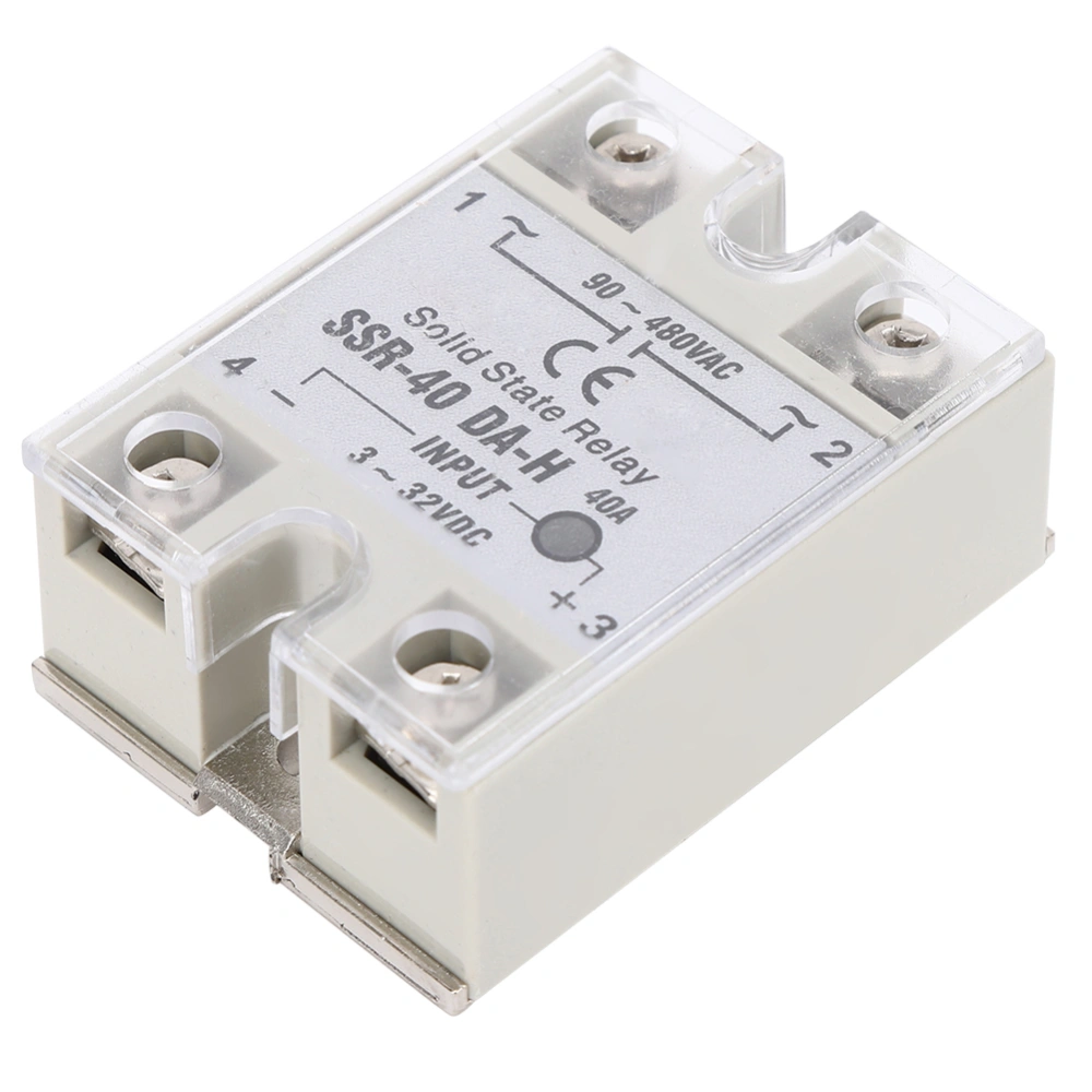 Solid State Relay DC AC SSR with Non Contact Switch High Quality SSR-40A DA H 90-480VAC